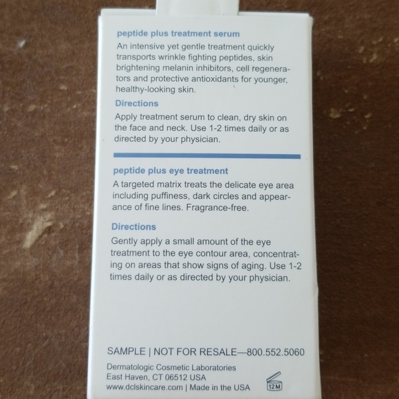 dcl peptit plus treatment serum